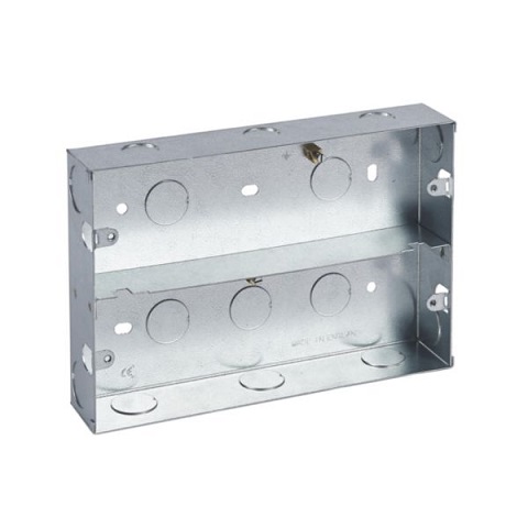 Legrand - 689028 - Mosaic™ Flush Mounting Steel Back Box 42mm for Arteor 12 Modules.