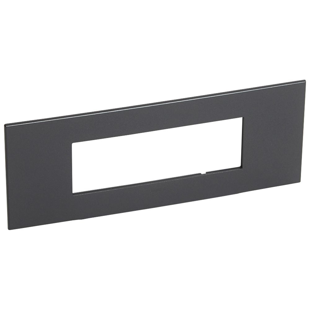 Legrand - 575372 - Arteor™ - Plate - British std - square - 6 modules - Graphite