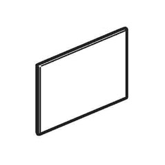 Legrand - 575141 - Arteor™ Blanking Cover plate British standard for 2-Gang box Pearl Alu.