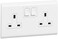 Legrand - -617146 - Belanko 13A Double Switch Socket UK Standard