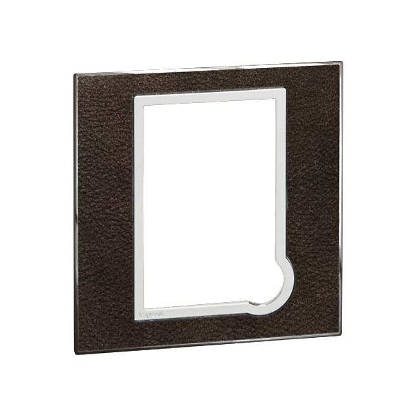Legrand - 576193 - Arteor™ Plate British Standard Square for 13A Fused Connection Unit Leather Club.