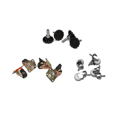 AGER - AA-TKR5525-A-PS+KOLI - Free Standing Caster Set, 1 Set = 4 Pcs, 2x w/break, 2x wo/break.