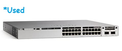 CISCO - C9300-24P-E *Used - Catalyst 9300 24-port PoE+, Network Essentials.