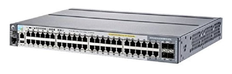 HPE Aruba - J9836A - 2920-48G-POE+ 48-Port L-3 Managed Switch, 44-Port 10/100/1000 PoE+, 4-Port Dual / Combo (SFP GbE / RJ45 Gbit PoE), 740W PoE+ power.