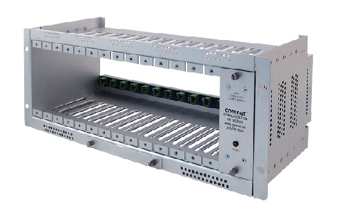 Comnet - C1/INT - Card Cage Rackmount 4U, 14 Slots, Including Power Supply (PSU) UK 90-264 VAC 70w.