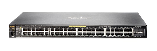 HPE Aruba - J9772A *Used - 2530-48G-PoE+ Switch, 48-Port (10/100/1000) PoE+, 4-Port GbE SFP, PoE Power 382 W.