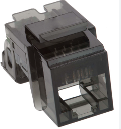 [AC6JAKU002] Leviton - AC6JAKU002 - Module Jack Cat6A 10G+ Snap In Unscreened - Tool Free.