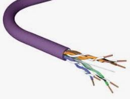 [C6U-HF1-Eca-Rlx-305VT] Leviton - C6U-HF1-Eca-Rlx-305VT - CAT6 23AWG U/UTP 4 Pair LSF/OH IEC 332.1 Sheathed Violet Euro Class Eca 305 Mtrs.