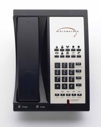 [983591IP] Cetis - 983591IP - Telematrix 9602IP-MWD, 2-Line SIP Cordless IP DECT phone, 10 Memory, Speaker, Data port, Voice Mail Retrieval RED button, 1.8Ghz POE, Black.