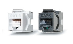 [418080] Datwyler Cables - 418080 - ‎Module Cat6 KU RJ45 Keystone TIA-A/B White.