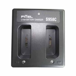 [S958C] FITEL Furukawa - S958C - Dual Battery Charger for splice machine.