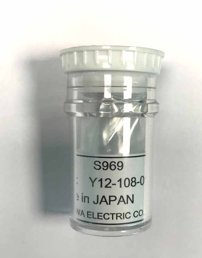 [S969] FITEL Furukawa - S969 - Electrode set of 2 for Splicers S123A, S123C, S123M4, S123M8, S123M12, S153A, S178A, S178LDF.