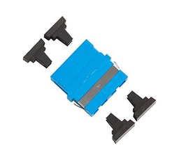 [ADP-DuplexSC (4500718)] Fluke Networks - ADP-DuplexSC (4500718) - SC-SC Duplex Adapter, Blue.