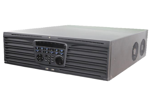 [DS-9632NI-I16] Hikvision - DS-9632NI-I16 - 32-CH NVR, 16 SATA HDD Bay, Support RAID (0/1/5/10) with HDD hot swap, 3 USB Ports, 2 HDMI, up to 4K resolution, 2 VGA, 2 RJ 45 10/100/1000, H.264+, ONVIF, Support N+1 hot spare system, Support upto 10TB HDD, (MOI-SSD Approved), 3 Years Warranty.