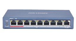 [DS-3E0109P-E] Hikvision - DS-3E0109P-E - 8 Port Fast Ethernet Unmanaged POE Switch, 1 × 10/100 Mbps Hi-PoE port, 7 × 10/100 Mbps PoE ports, and 2 × 10/100/1000 Mbps RJ45 ports, PoE Power Budget 115W. (1-Year Standard Warranty).