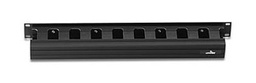[491RU-HFO] Leviton - 491RU-HFO - VERSI-DUCT Horizontal Manager, 1RU, Covered, Front Only.