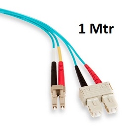 [5LDCL-M01] Leviton - 5LDCL-M01 - FO Patch Cord MM OM3 Duplex SCD:LCD 1 Mtr.