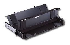 [5R130-00N] Leviton - 5R130-00N - OPT-X 1000 FO Patch Panel / FO Enclosure 1RU empty, black.