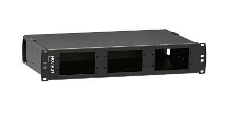 [5R2UL-F06] Leviton - 5R2UL-F06 - FO Patch Panel Opt-X® 500i SDX, 6-PLT 2RU Empty up to 144 Fiber.