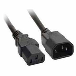 [AK5031] NEC - AK5031 - Power Cord Connector A : IEC 60320 C14 male, Connector B : IEC 60320 C13 female, 230 V AC/10 A, length 3 Mtr (For NEC Servers).