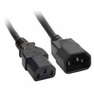 [AK5031] NEC - AK5031 - Power Cord Connector A : IEC 60320 C14 male, Connector B : IEC 60320 C13 female, 230 V AC/10 A, length 3 Mtr (For NEC Servers).
