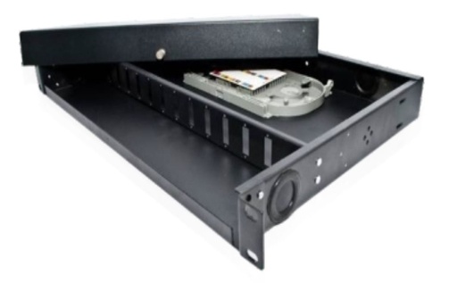 [321-2LC012X] NORDEN - 321-2LC012X - FO Patch Panel 1U LC 12-Port Duplex, Empty, Black.