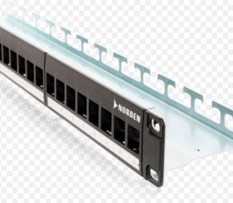[121-31T18024B] NORDEN - 121-31T18024B - Patch Panel Unloaded Tool Less 24 Port.