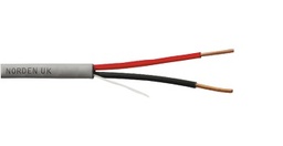 [71-3102181] NORDEN - 71-3102181 - 2C x 18AWG Unshielded Multi Conductor Cable PVC 305Mtr/Roll.