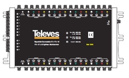 [7373] TELEVES - 7373 - Splitter Multiswitch (MATV / SMATV) 17x17x12.