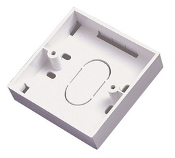 [770997] Ultima - 770997 - Backbox 3"x3" Surface Mount Plastic, Single Gang, White (D)32mm.