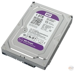 [WD10PURX] WD - WD10PURX - HDD 1TB 3.5&quot; SATAIII, Purple™ Surveillance, 6Gb/s, 64MB, IntelliPower™ 5400 RPM.