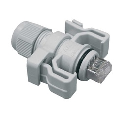 [185720] Datwyler Cables - 185720 - Plug Casing Industrial IP67, including RJ45 Plug, for use with 185719 or 185725.