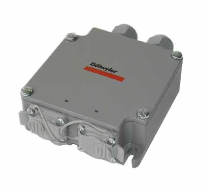 [185758] Datwyler Cables - 185758 - Industrial IP67 Casing 2 X MS RJ45, RAL 7037.