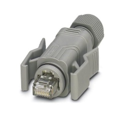 [417520] Datwyler Cables - 417520 - IP67 RJ45 CAT6 Connector PA IDC outdoor industrial, Grey, for use with 185719 or 185725.