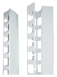 [CCA-X-5009] CANOVATE - CCA-9-5009 - 4U VERTICAL CABLE MANAGER, BLACK.