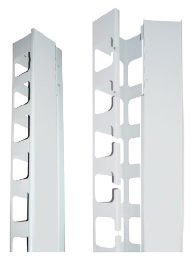 [CCA-X-5009] CANOVATE - CCA-9-5009 - 4U VERTICAL CABLE MANAGER, BLACK.