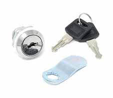 [4001186] Datwyler Cables - 4001186 - 9U Cabinet's Lock, for Front Glass Door.