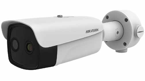 [DS-2TD2637B-10/P] Hikvision - DS-2TD2637B-10/P - Temperature Screening Thermographic Thermal & Optical Bi-spectrum Network Bullet Camera, Thermal Resolution 384 x 288, Lens 9.7mm.