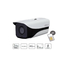 [DH-IPC-HFW4230MP-4G-AS-I2] Dahua - DH-IPC-HFW4230MP-4G-AS-I2 - 2MP 4G IR Bullet Network Camera.