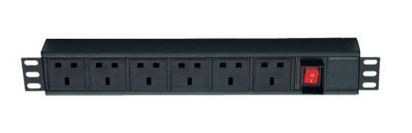 LANDE - 823097 - LN-PRZ-ONF-1U6P-UK - PDU 6-Way DYNAmax Active Rack UK ...