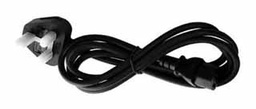 [101500006] Hikvision - 101500006 - AC Power Cable, British Standard, C13. 1.5 Mtr. For Power Adapter or Black Body.