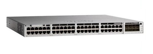 [C9200L-48P-4X-E] CISCO - C9200L-48P-4X-E - Catalyst 9200L Switch 48-Port PoE+, 4 x SFP+ 10G, Network Essentials, Power Capacity 1kW / PoE 740 W.