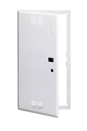 [47605-28S] Leviton - 47605-28S - SMC 28" Premium Vented Hinged Door, White H x W x D (744.7 x 396.8 x 6.4) mm.