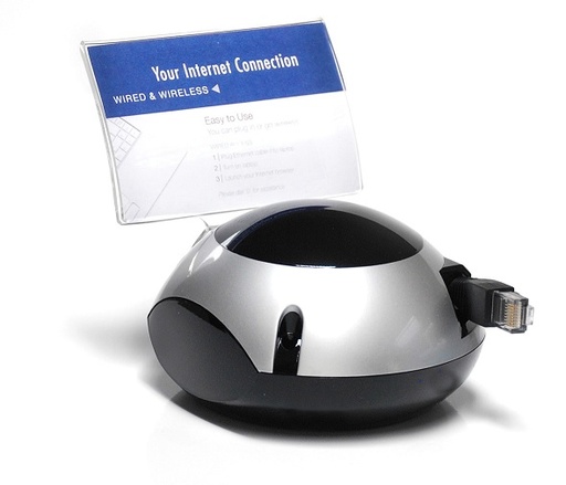 [TA-7000] Teleadapt - TA-7000 - UTP Patch Cord CAT6 Cable 1.8 Mtr, DeskSpoolTM Pro Retractable for HOSPITALITY HSIA guestroom.