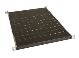 [824898] LANDE - 824898 - Fixed Shelf 1U Vented Standard for 800mm deep up to 50kg Black, (W)19&quot; x (D)570mm.
