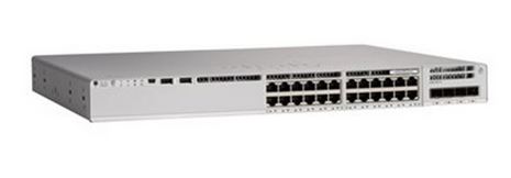 [C9200L-24P-4G-E] CISCO - C9200L-24P-4G-E - Catalyst 9200L Switch 24-Port PoE+, 4 SFP 1G, Network Essentials, Power Capacity 600W / PoE 370 W.