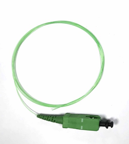 [107.303.170] Datwyler Cables - 107.303.170 - FO Pigtail SC(APC) SM 9/125 G657A OS2, Green 1 Mtr.