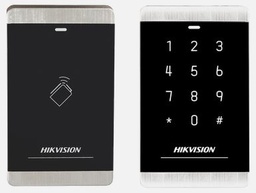 [DS-K1103MK] Hikvision - DS-K1103MK - Card Reader - Reads Mifare 1 card, with keypad, Supports RS485 and Wiegand(W26/W34) protocol;Tamper-proof alarm, Dust-proof, IP64 (1-Year Standard Warranty).