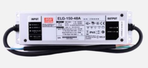 [ELG-150-48A] Hikvision - ELG-150-48A -  Power Supply 150W single output 48V 3.13A, IP65 working temp -40~90℃.