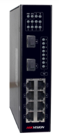 [DS-3T0310P] Hikvision - DS-3T0310P - Industrial Switch 8 x 100M PoE port + 2x 1000M SFP uplink port, 802.3af/at, POE port maximum output power 30W, -40~75℃, 8.8Gbps backplane, support PoE+,IP40 (MOI-SSD Approved,1 Year Standard Warranty).